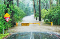 A Road Closed by Flood