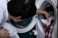 How to clean washing machine overflow